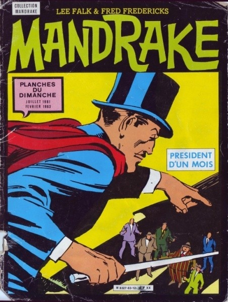 Couverture de l'album Mandrake Tome 2 Président d'un mois
