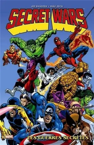 Marvel Gold Tome 9 Secret Wars : Les guerres secrètes