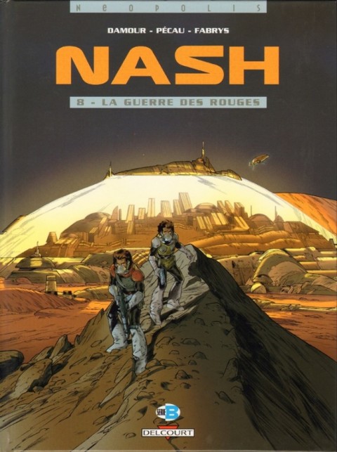 Couverture de l'album Nash Tome 8 La guerre des rouges