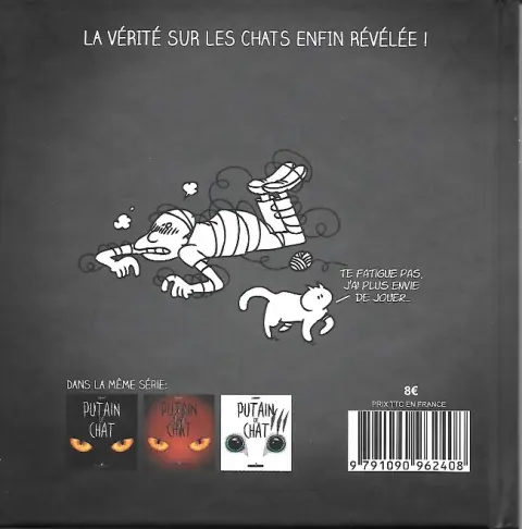 Verso de l'album Putain de chat IIII