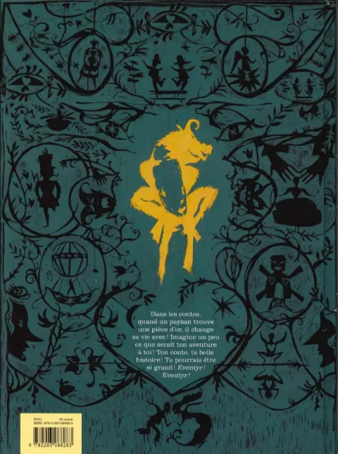 Verso de l'album Les ombres de Monsieur Andersen