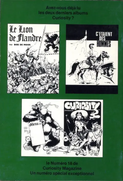 Verso de l'album Rétrospective Fernand Dineur Tome 1 Les prouesses de Cap Joc