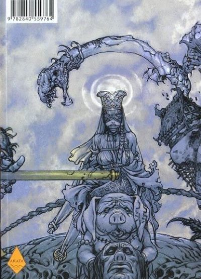 Verso de l'album Saiyukiden, l'étrange voyage en occident Tome 1 Le Roi des Singes