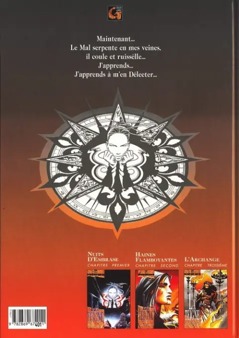 Verso de l'album La Teigne Tome 3 L'archange
