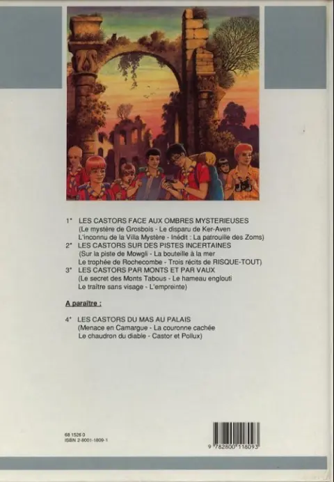Verso de l'album Tout Mitacq Tome 3 Les Castors - Par monts et par vaux