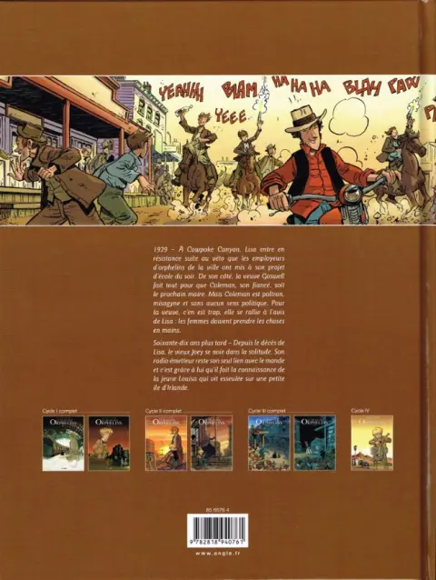 Verso de l'album Le Train des Orphelins Tome 7 Racines