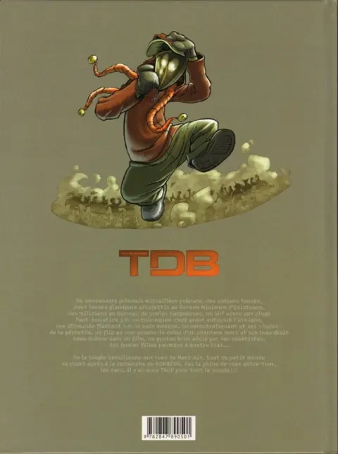 Verso de l'album Trop de bonheur Tome 2 Space Bob