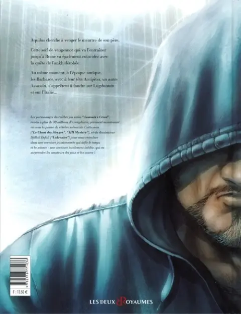 Verso de l'album Assassin's Creed Tome 3 Accipiter