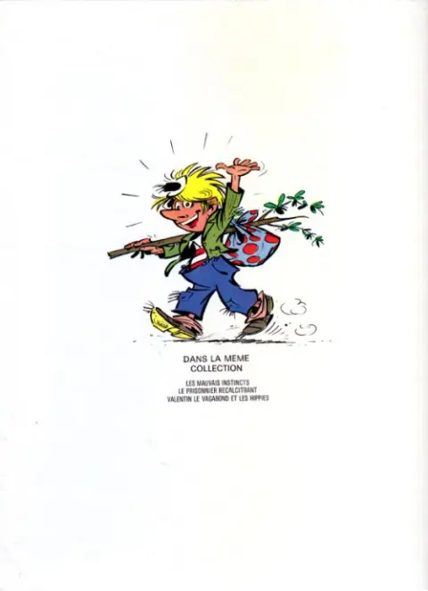 Verso de l'album Valentin le vagabond Tome 3 Valentin et les hippies
