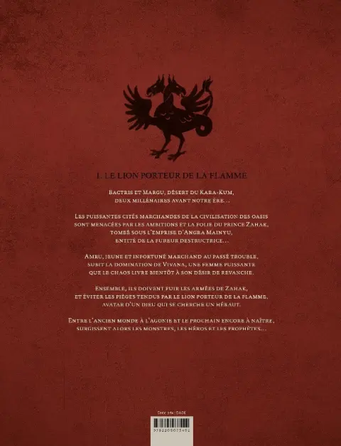 Verso de l'album Zarathustra