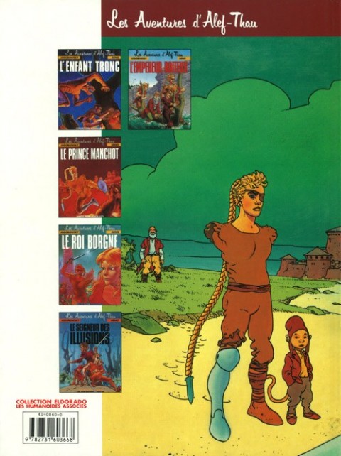 Verso de l'album Les aventures d'Alef-Thau Tome 3 Le roi borgne