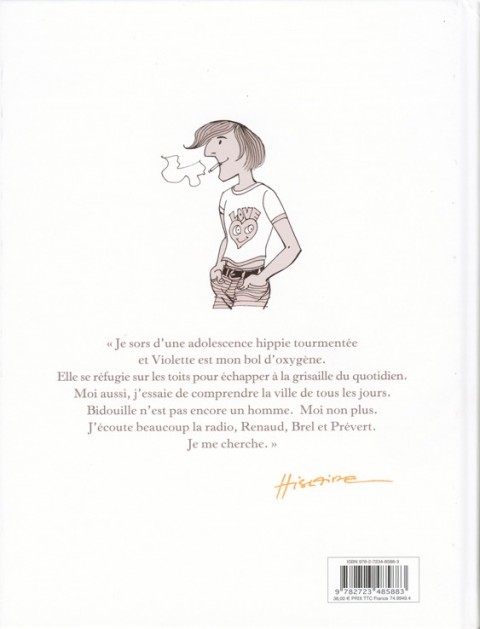 Verso de l'album Bidouille et Violette Intégrale
