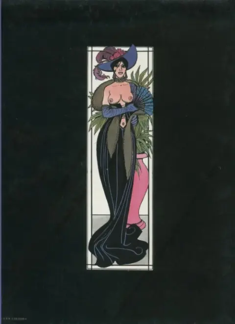 Verso de l'album Blanche Épiphanie Tome 1