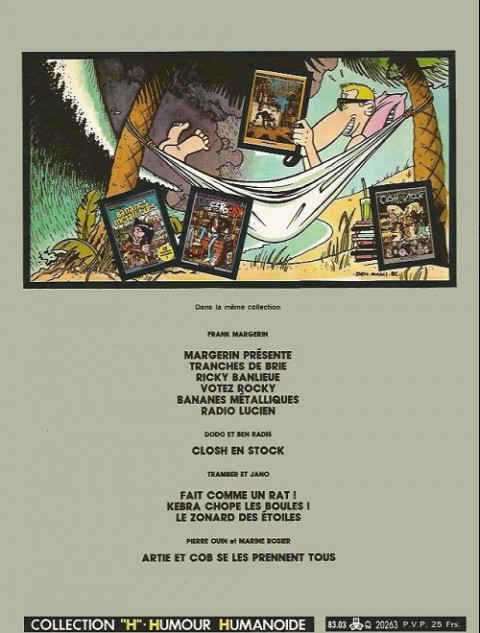 Verso de l'album Les Closh Tome 2 Closh en stock
