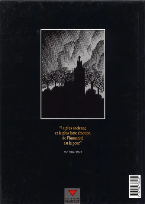 Verso de l'album Cromwell Stone Tome 1