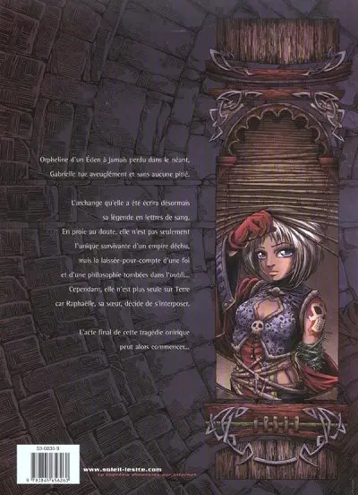 Verso de l'album Gabrielle
