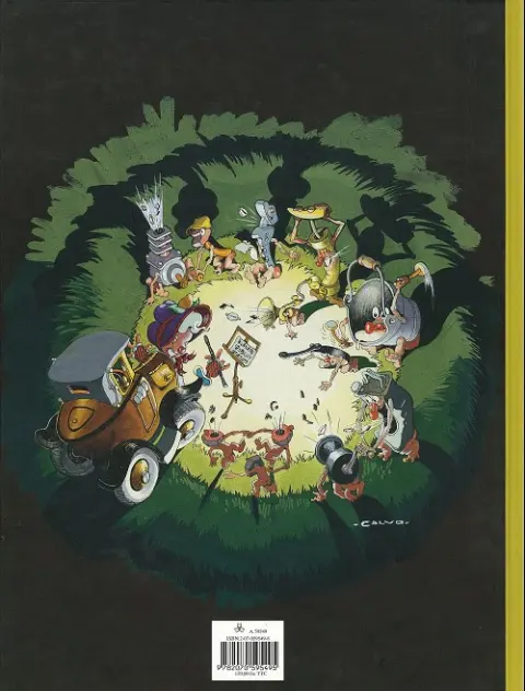Verso de l'album Les aventures de Rosalie