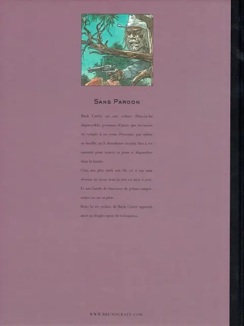 Verso de l'album Sans Pardon