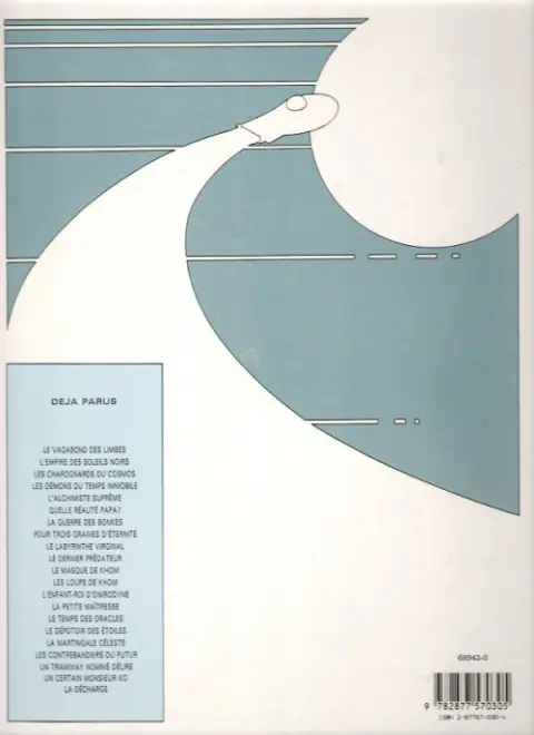 Verso de l'album Le Vagabond des Limbes Tome 7 La guerre des Bonkes