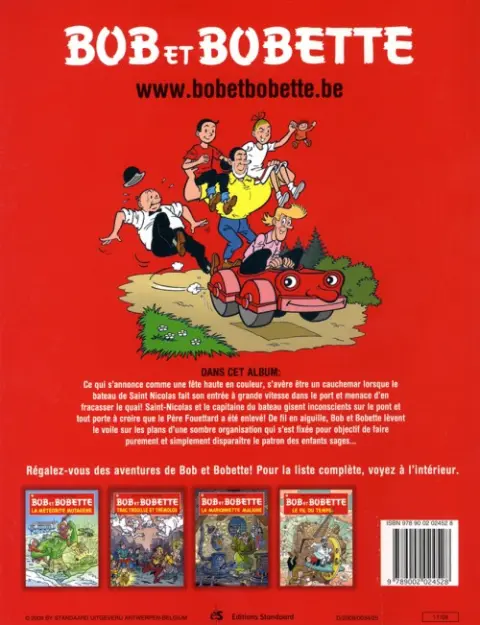 Verso de l'album Bob et Bobette Tome 306 La crosse enchantée