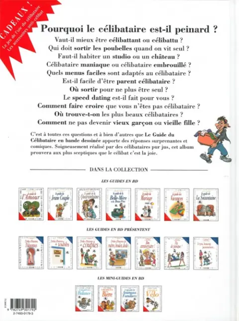 Verso de l'album Le Guide Tome 26 Le guide du célibataire