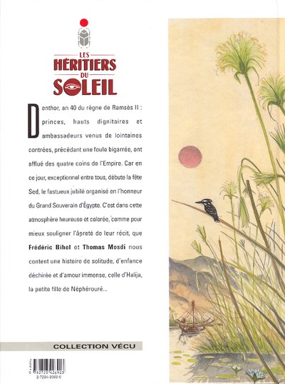 Verso de l'album Les Héritiers du soleil Tome 11 Halija