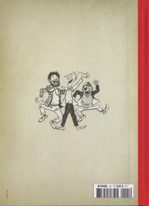 Verso de l'album Les Pieds Nickelés - La collection Tome 122 Les Pieds Nickelés contre les Pieds Nickelés