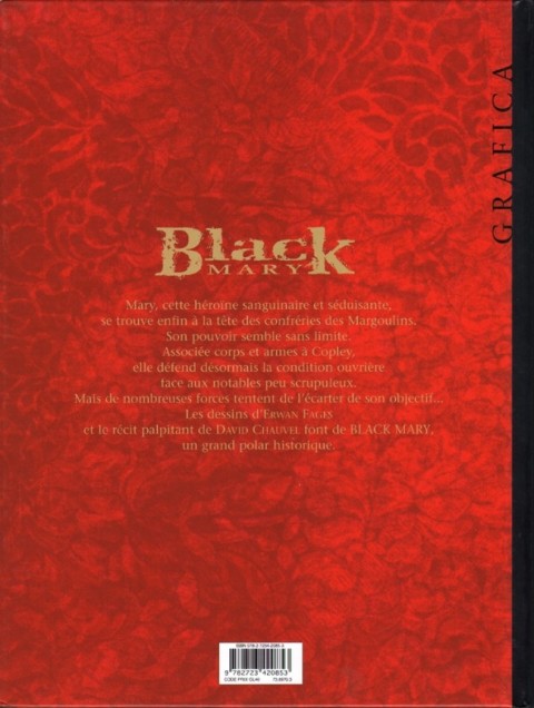 Verso de l'album Black Mary Tome 3 Guignols