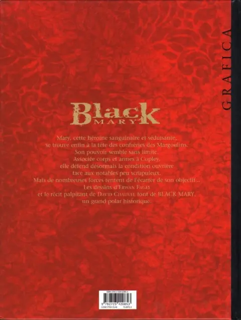 Verso de l'album Black Mary Tome 3 Guignols