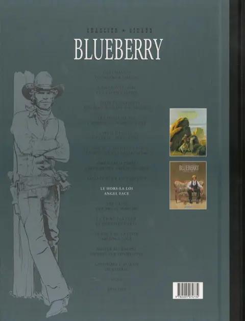 Verso de l'album Blueberry Intégrale Le Soir - Édition de 2015 Volume 9