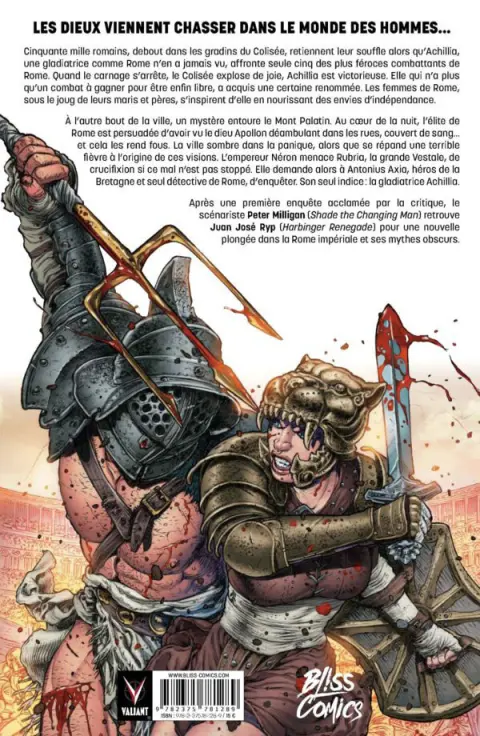Verso de l'album Britannia Tome 2 Ceux qui vont mourir