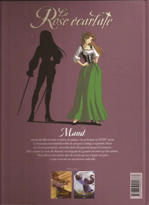 Verso de l'album La Rose écarlate Tome 1 Je savais que je te rencontrerais