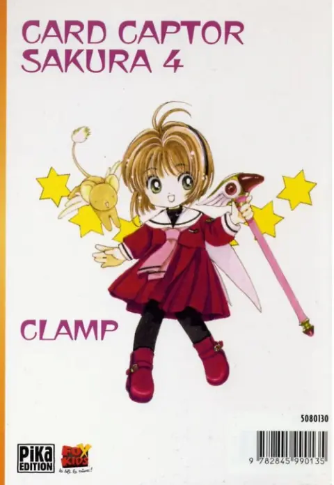 Verso de l'album Card Captor Sakura 4