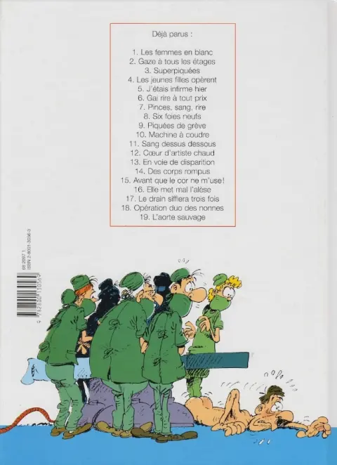 Verso de l'album Les Femmes en Blanc Tome 15 Avant que le cor ne m'use !