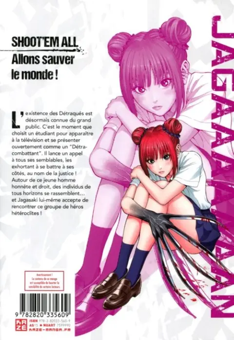 Verso de l'album Jagaaan 03