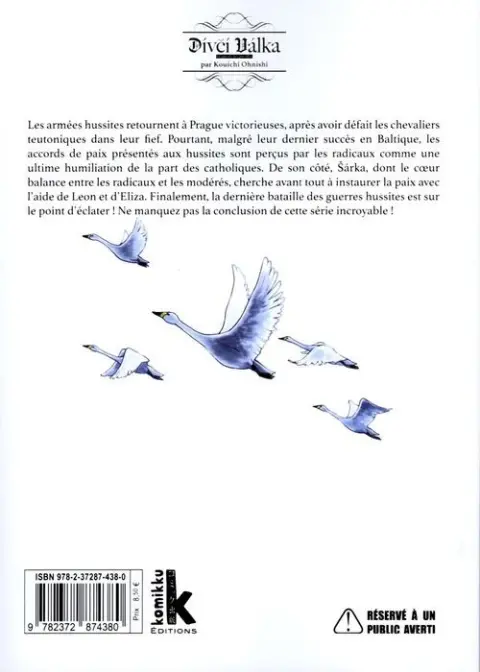 Verso de l'album Dívčí Válka - La guerre des pucelles 12