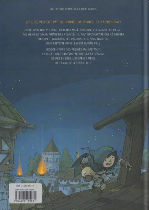 Verso de l'album Voro 1 Le secret des trois rois - Première partie