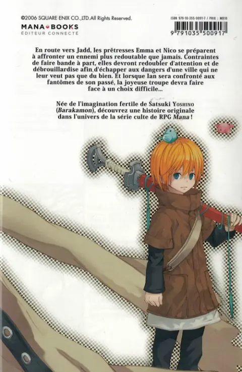 Verso de l'album Princess of Mana 3