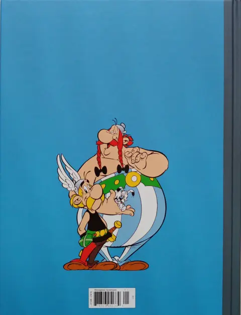 Verso de l'album Astérix La collection officielle Tome 6 Astérix et Cléopâtre