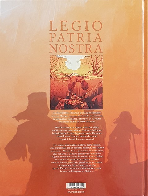 Verso de l'album Legio Patria Nostra Tome 2 Main de bois