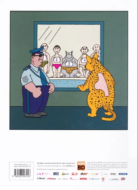 Verso de l'album Le Chat Le Top du Chat