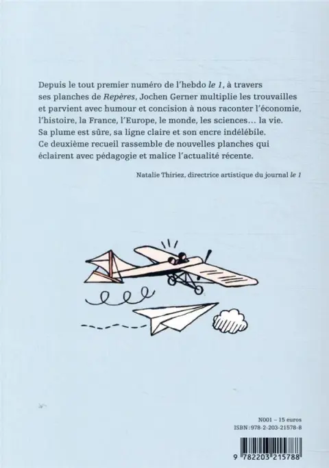 Verso de l'album Repères 2 2000 nouveaux dessins pour comprendre le monde