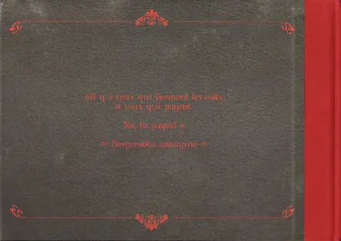 Verso de l'album Wild West Wild West