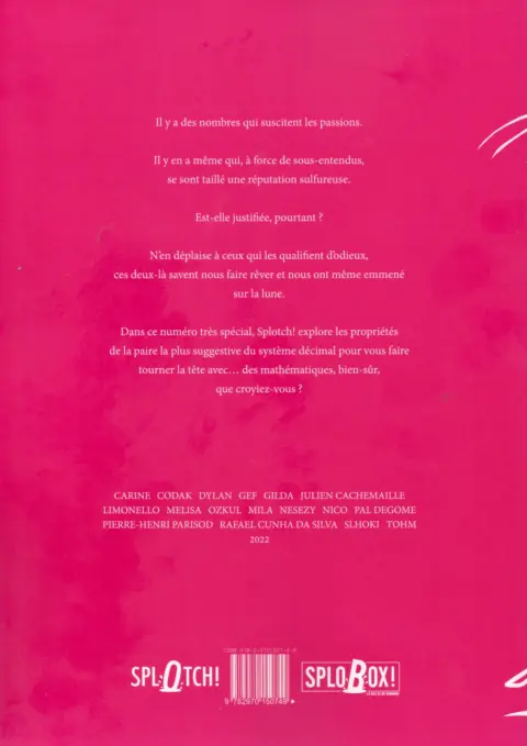 Verso de l'album 69