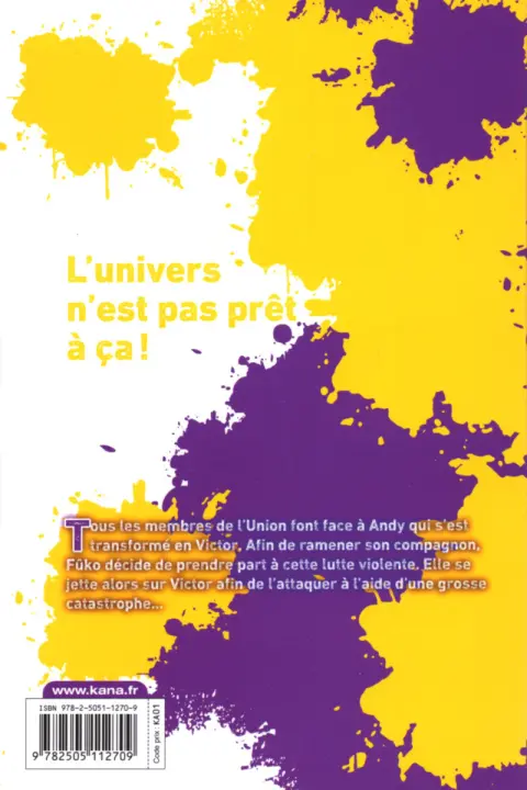 Verso de l'album Undead Unluck 3