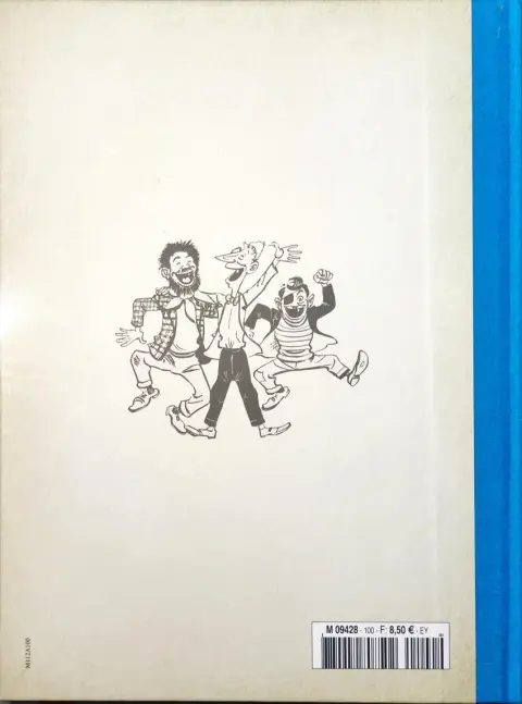 Verso de l'album Les Pieds Nickelés - La collection Tome 100 Les Pieds Nickelés s'expatrient