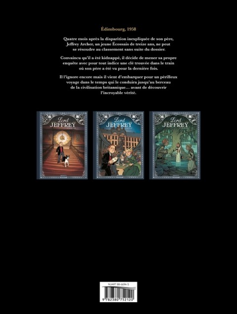 Verso de l'album Lord Jeffrey Premier cycle