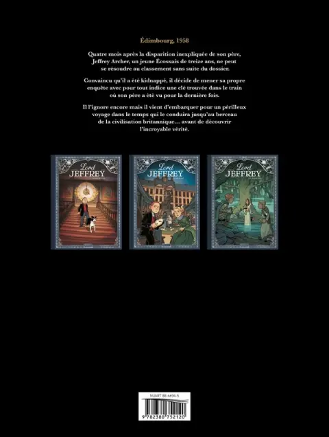 Verso de l'album Lord Jeffrey Premier cycle