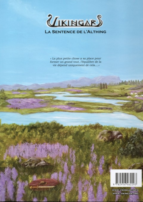 Verso de l'album Vikingar Tome 7 La Sentence de l'Althing