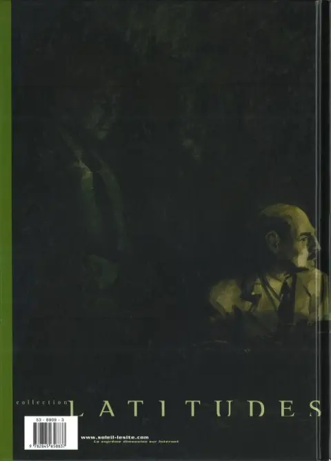 Verso de l'album Le Curé